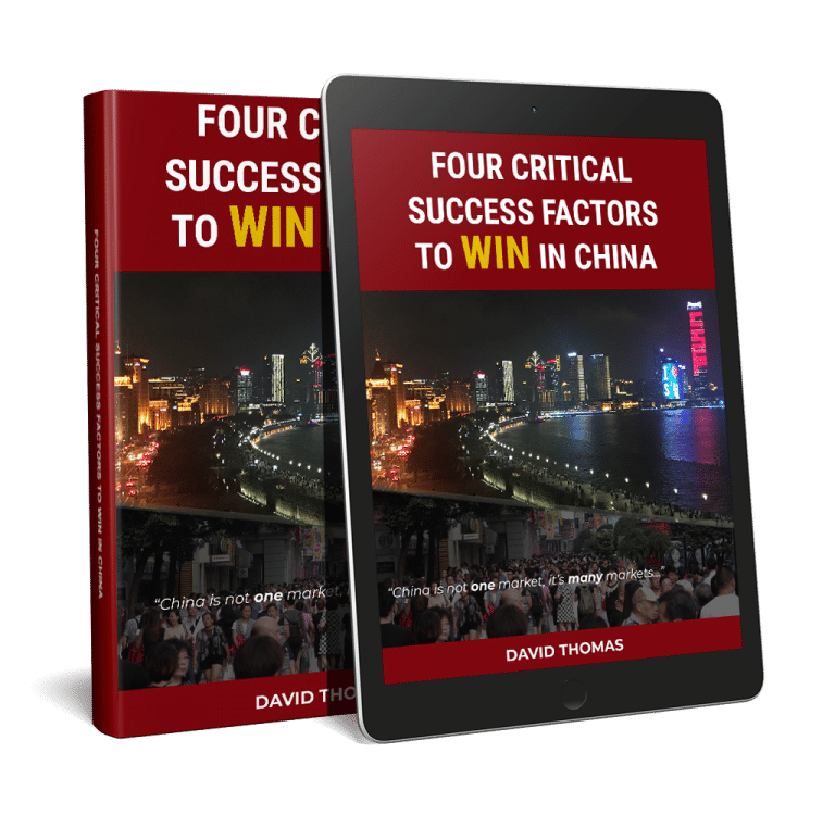 Four Critical Success Factors to WIN in China